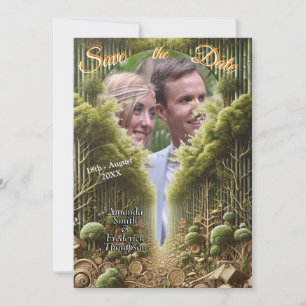 Eco-friendly Gardens and Buildings in Harmony Invitation