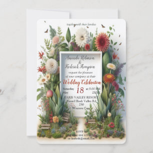 Eco-friendly Gardens and Buildings in Harmony Invitation