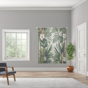 Eco-friendly Gardens and Buildings in Harmony  Sheer Curtains