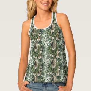Eco-friendly gardens and buildings in harmony tank top