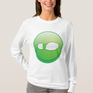 Eco-Friendly Green Footprint Icon T-Shirt