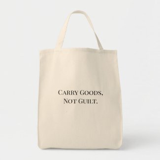 Eco-Friendly Grocery Statement Tote