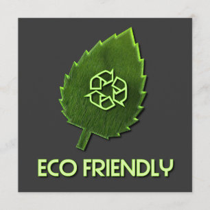 Eco Friendly Invitation