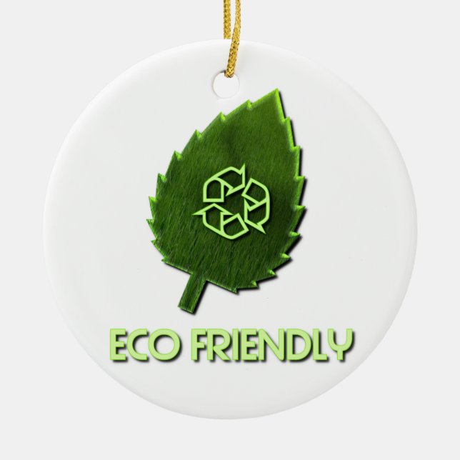 Eco Friendly Ornament (Front)