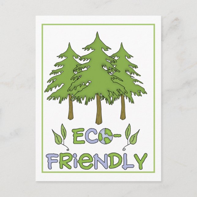Eco Friendly Postcard (Front)