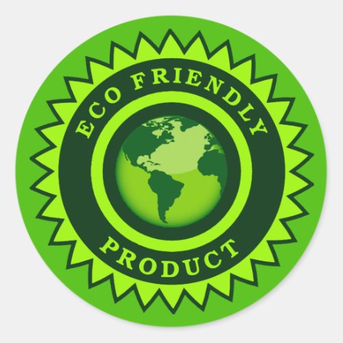 Eco Friendly Product Label