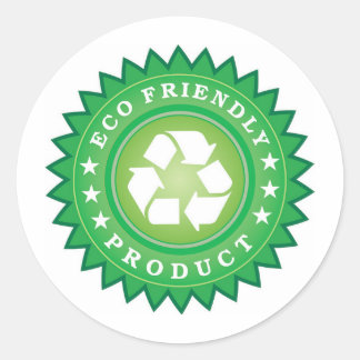 Eco Friendly Product Sticker