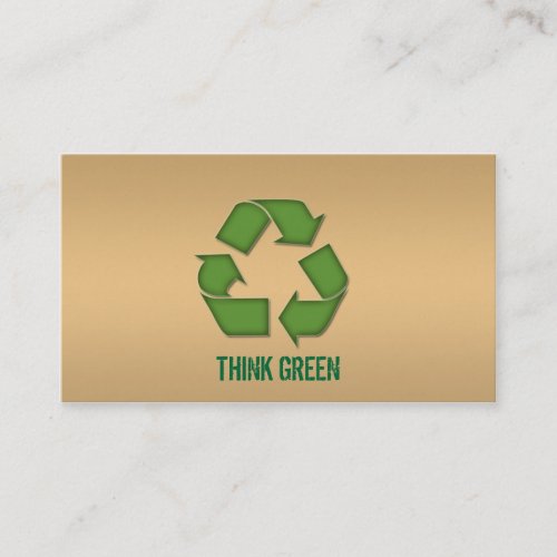 Eco Friendly Recycle Business Card