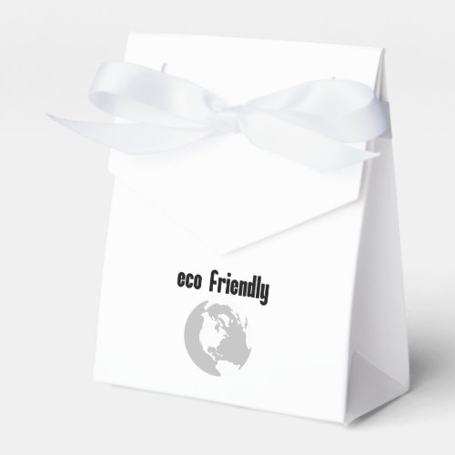 Eco Friendly Reduce Your Environmental Impact Favor Boxes