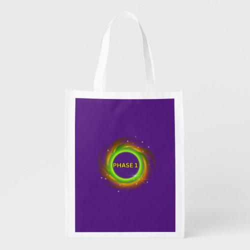 Eco_Friendly Reusable Grocery Bag Design on Zazzle