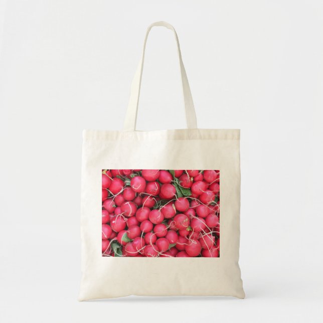 Eco-Friendly Reusable Radish Tote Bag (Front)