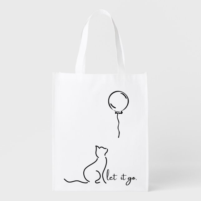 Eco-Friendly Reusable Shopping Bag (Front)