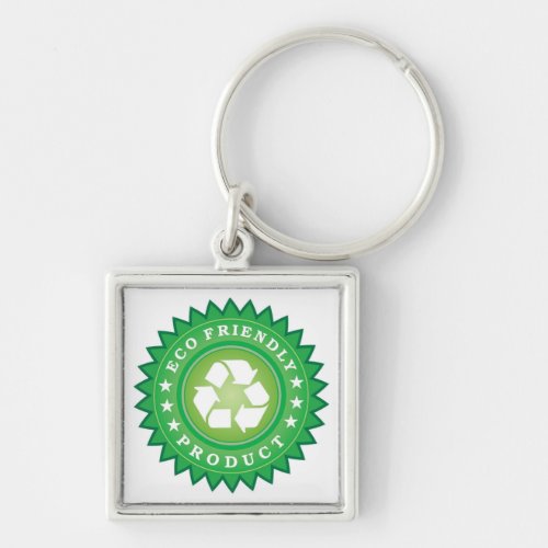 Eco Friendly Sticker Keychain