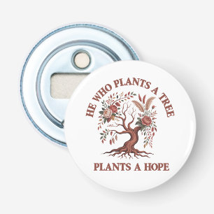 Eco Friendly Tree Day Bottle Opener, Nature Lover Opener
