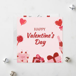 Eco-friendly Valentine printables free Holiday Card