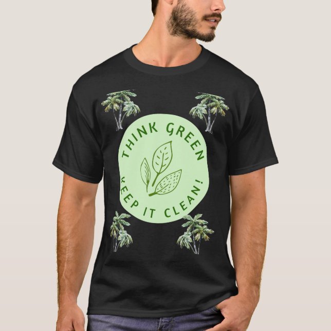 Eco-Friendly Vibes T-Shirt (Front)