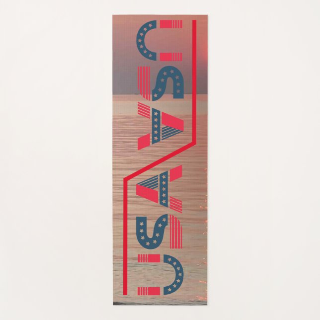 Eco Friendly  Yoga Mat (Front)
