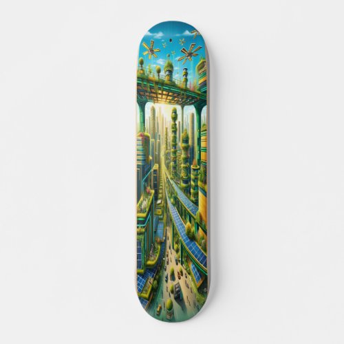 Eco_Future Metropolis Skateboard