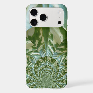 Eco Green Camo Kaleidoscope | Sustainable Vision iPhone 17 Pro Max Case