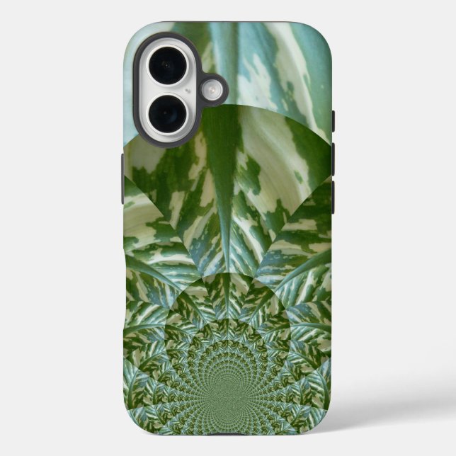 Eco Green Camo Kaleidoscope | Sustainable Vision  Case-Mate iPhone Case (Back)