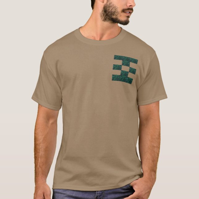 ECO Green Cool Eye Design T-Shirt (Front)