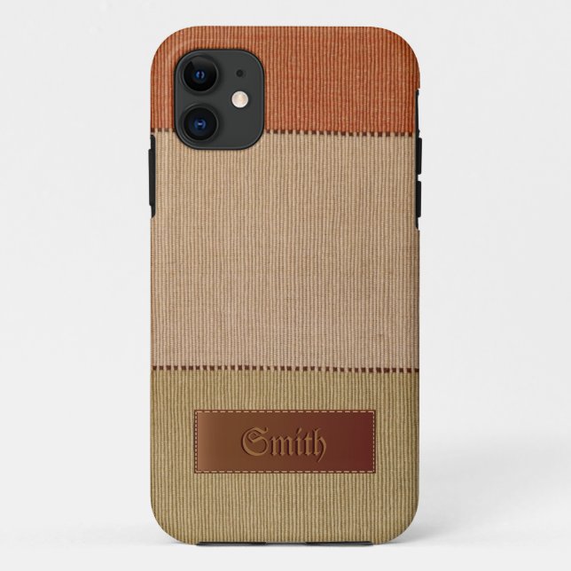 Eco Organic Natural Fiber iPhone 5 Case (Back)