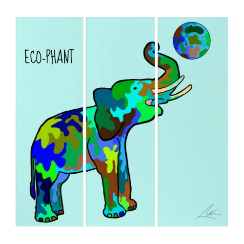 Eco_phant Art Triptych