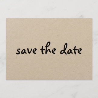 eco save the date