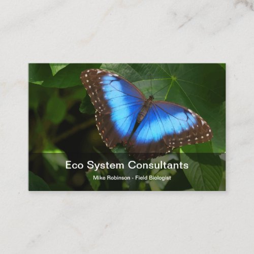 Eco Systems Biologist Business Card