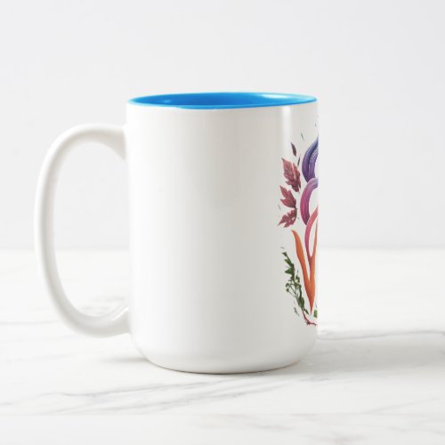 Eco Vibes Only Two_Tone Coffee Mug