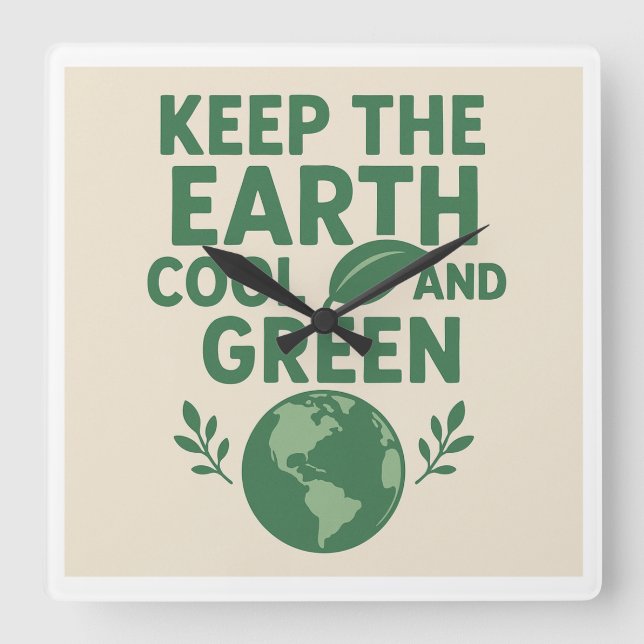 Eco Wall Clock (Front)