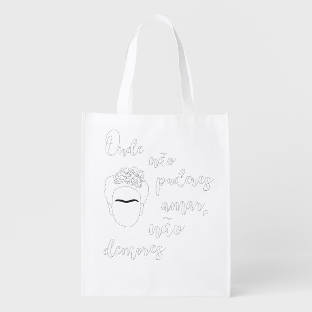 EcoBag Frida Grocery Bag (Front)