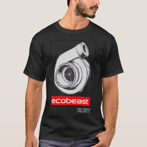 Ecobeast Boostang Racing Turbo  T_Shirt