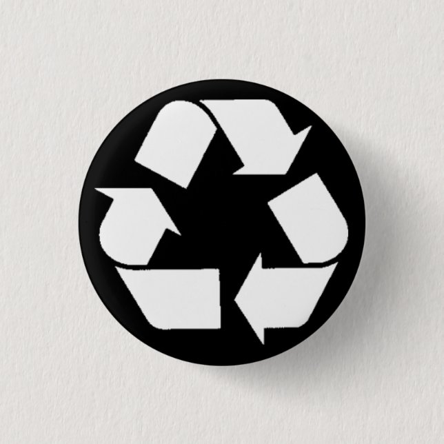 EcoFlair - Recycle. Button (Front)