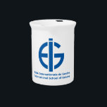 Ecolint Logo Beverage Pitcher<br><div class="desc">Series of products with Ecolint Foundation logo</div>
