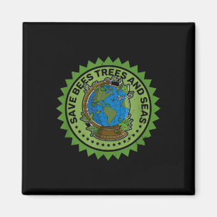 Ecologist Environmental Protection Animals Plants Magnet