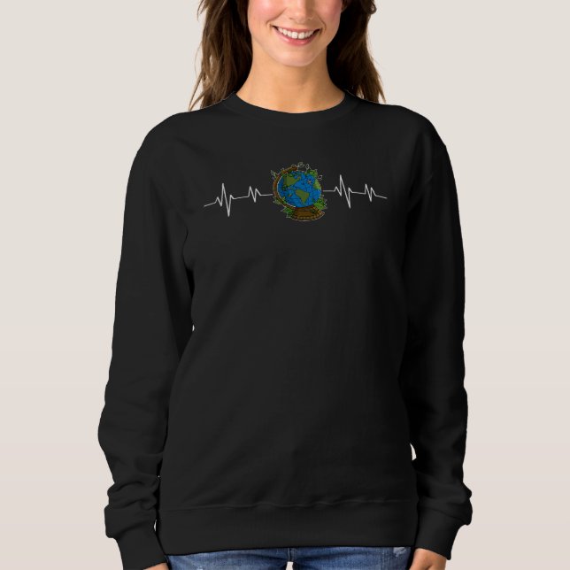Ecologist environmental protection animals plants  sweatshirt (Front)