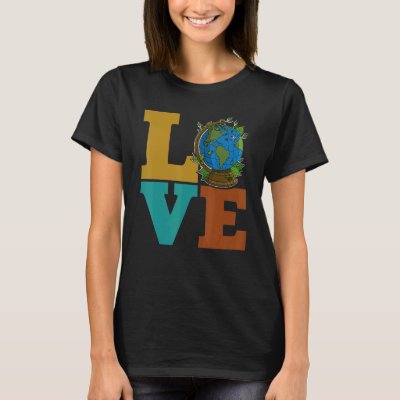 Ecologist environmental protection animals plants  T-Shirt