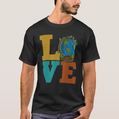 Ecologist environmental protection animals plants  T-Shirt