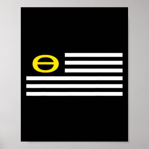 Ecology Flag Environmentalism Earth Day Poster