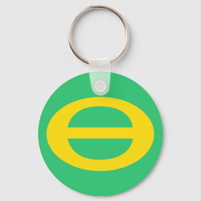 Ecology Flag Keychain (Front)