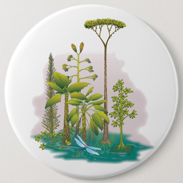 Ecology : plant a tree - pinback button (Front)