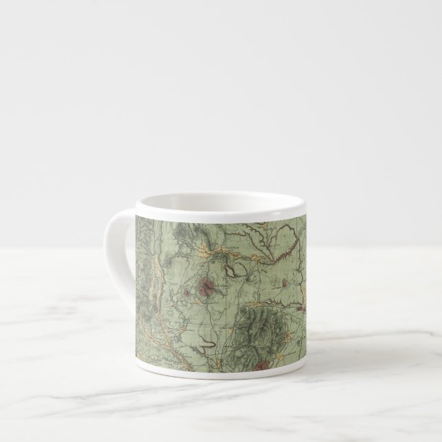 Economical Features of New Mexico Espresso Cup (Front Left)