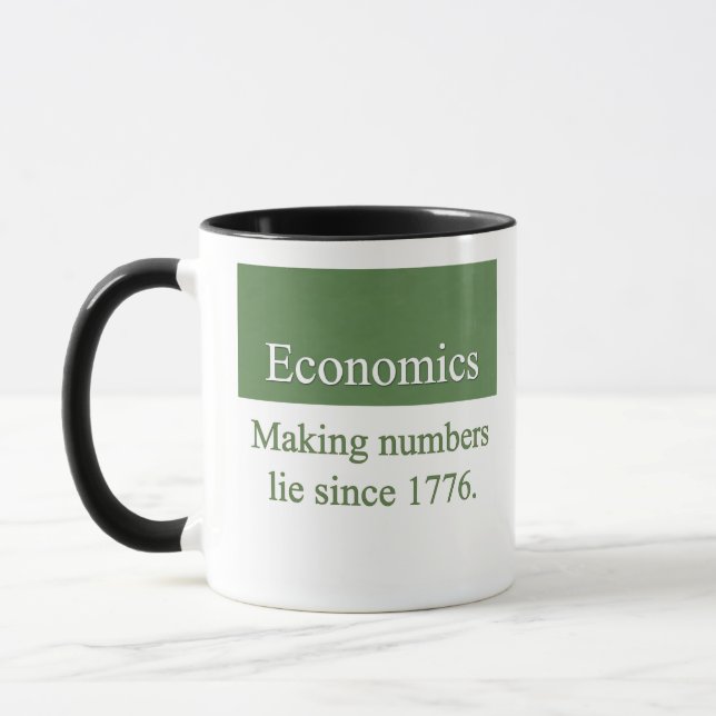 Economics Mug (Left)