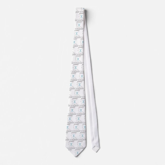 Economics Not Matter Of Life Or Death Equilibrium Tie (Front)