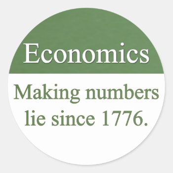Economics Stickers by egogenius at Zazzle