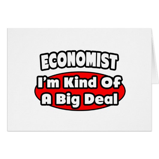 Economist ... Big Deal Cards (Front Horizontal)