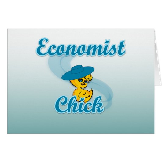Economist Chick #3 Cards (Front Horizontal)