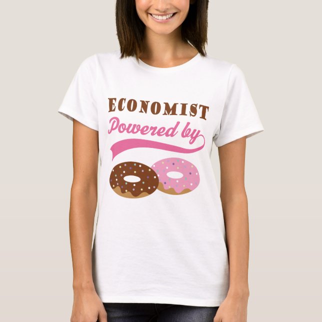 Economist Gift (Donuts) T-Shirt (Front)