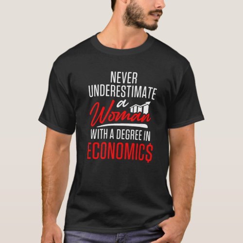 Economist Woman Power Business Economics GraduateG T_Shirt